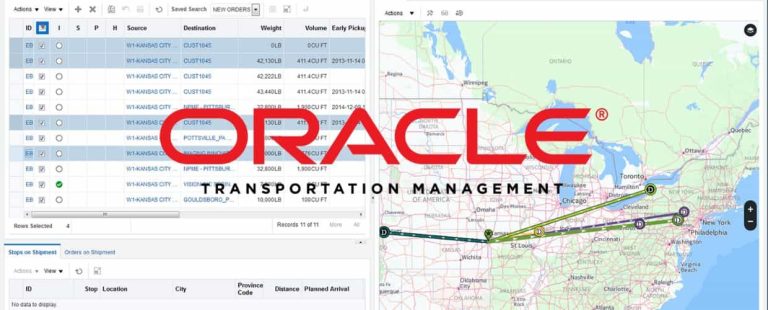 Oracle Transportation Management Cloud