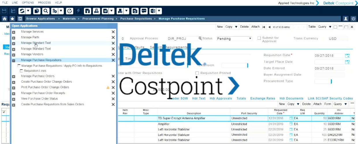 Deltek Costpoint