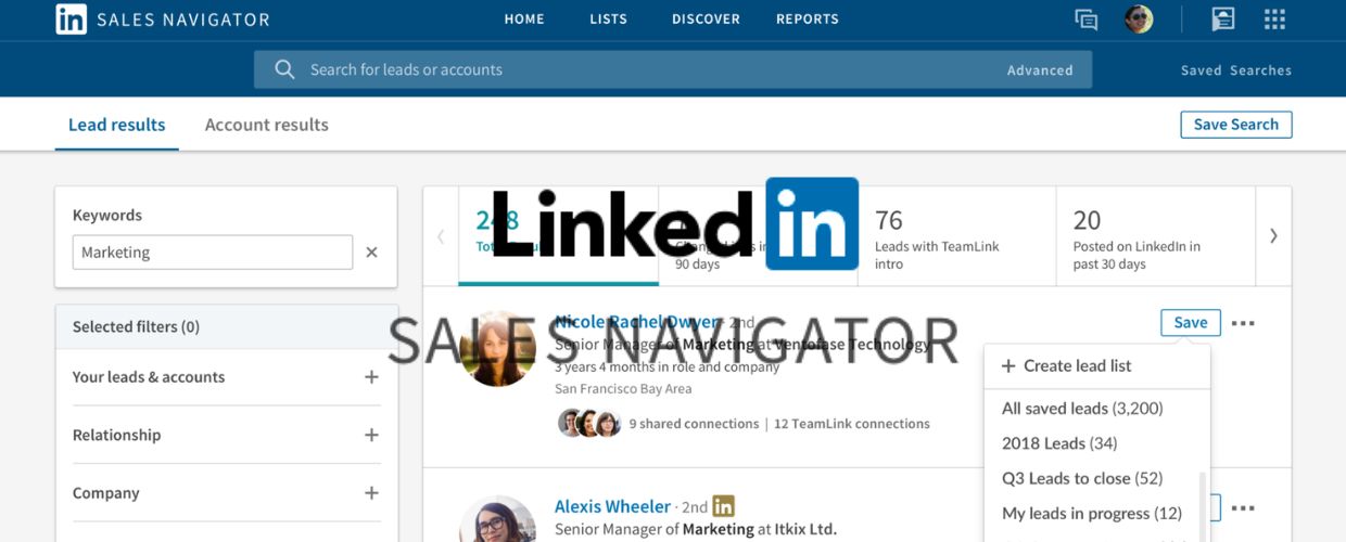 LinkedIn Sales Navigator