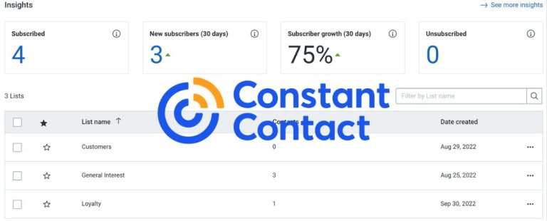 Constant Contact Advanced Automation & CRM Platform