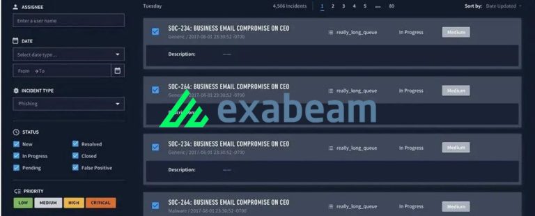 Exabeam Security Management Platform